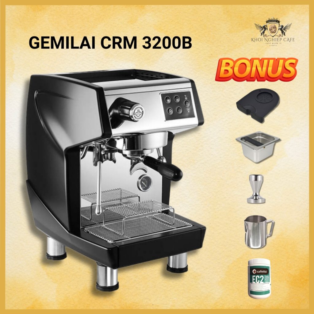 Máy Pha Cafe GEMILAI CRM 3200B Automatic Chính Hãng - Ảnh 2