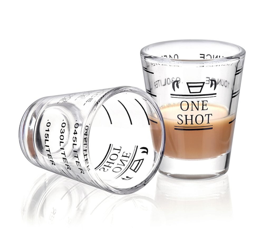 Ly espresso 1 shot đong định lượng thể tích 30 ml có vạch chia - Ảnh 2