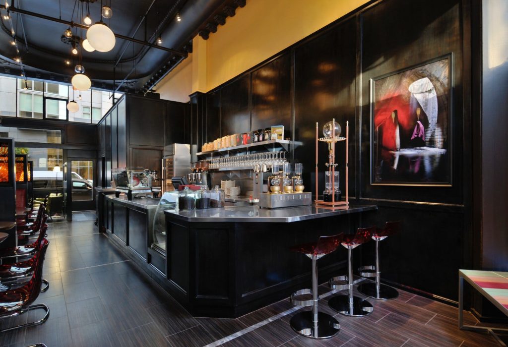 Mavelous Coffee & Wine Bar cach thiet ke bar cafe hien dai sang trong 2018