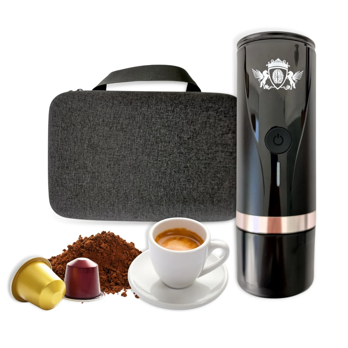 Máy pha cà phê espresso cầm tay Micae pin sạc du lịch cao cấp