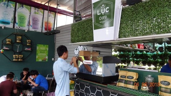 May pha cafe espresso faema e98 a2 may xay cafe hc600 khoi nghiep cafe luc cafe binh thanh hcm