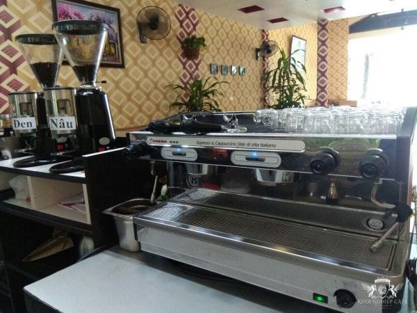 May pha cafe espresso faema e98 s2 may xay cafe hc600 khoi nghiep cafe phu luyen cafe bac can 3