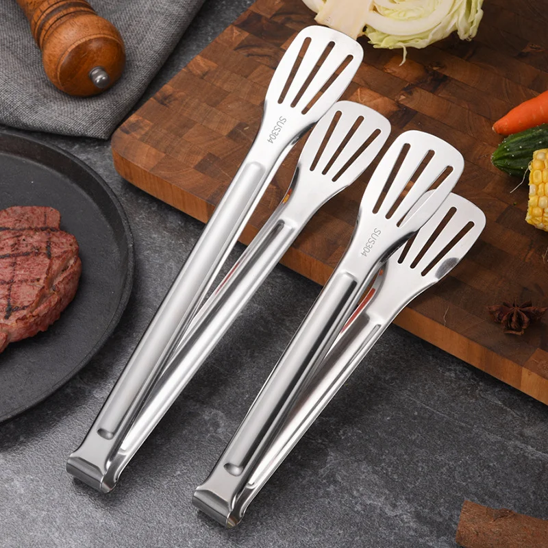 EPS | Kẹp thực phẩm inox 304 kẹp gắp bánh kẹp gắp thức ăn inox - 23 cm