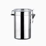 Hũ bảo quản cafe inox nắp cài 1000ml