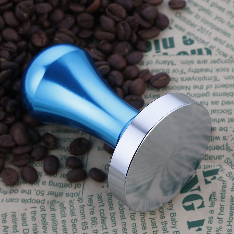 tamper nen cafe espresso l-beans 57.5mm 420g xanh da troi 4